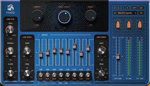 FireSonic - FireEQ Torrent v1.0 VST, VST3, AAX x86 x64 [Win]