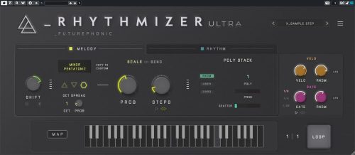 Futurephonic - Rhythmizer Ultra Torrent v1.1.0 VST3, CLAP, AU x64 [Win, Mac]