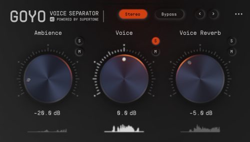 GOYO Voice Separator v0.9.4 BETA VST, VST3, AU, AAX [Win, Mac]