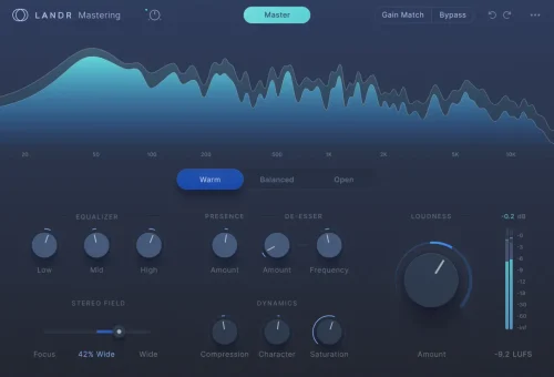 LANDR Mastering Plugin Pro Torrent v1.1.17 VST3, AAX x64 [Win]