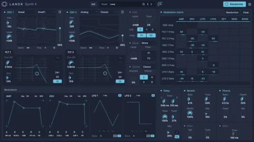 LANDR Synth X Torrent v1.0.33 VST3, AAX x64 [Win]