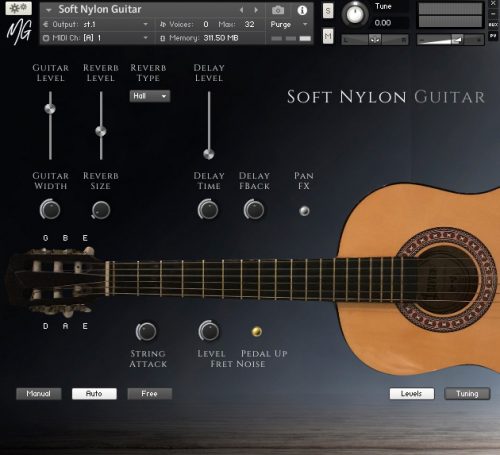 MG Instruments - MG Soft Nylon Guitar Torrent (KONTAKT)
