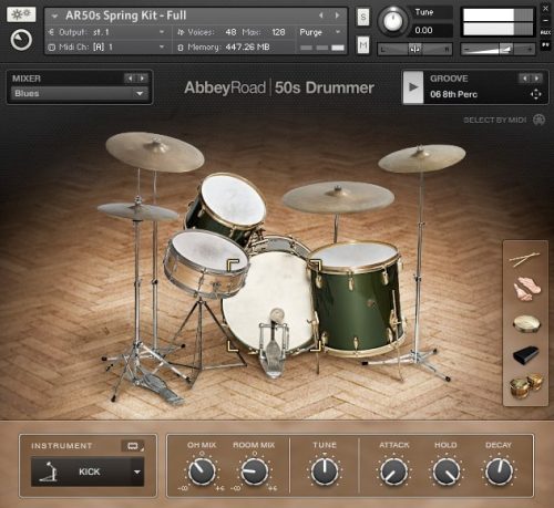 Native Instruments - Abbey Road 50s Drummer Torrent 1.2 (KONTAKT)