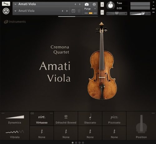 Native Instruments - Amati Viola Torrent v1.2.0 (KONTAKT)
