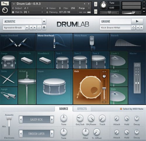 Native Instruments - Drum Lab Torrent (KONTAKT)