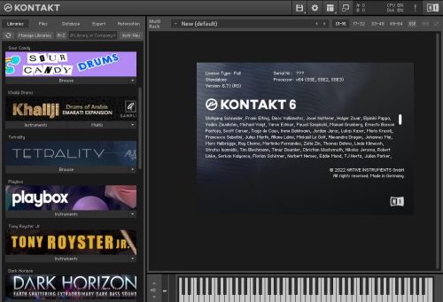 Native Instruments - Kontakt 6 v.6.7.1 STANDALONE, VSTi, VSTi3, AAX x64 [Win]