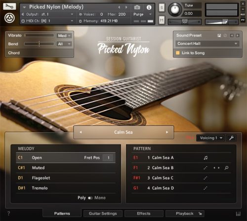 Native Instruments - Session Guitarist – Picked Nylon Torrent (KONTAKT)
