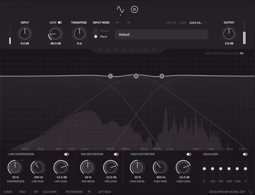 Neural DSP - Parallax X Torrent v1.0.0 STANDALONE, VST, VST3, AAX, AU x64 [Win, Mac]