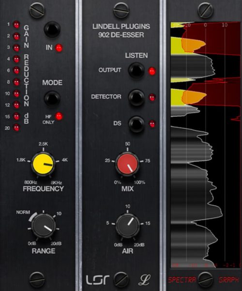Plugin Alliance - Lindell 902 De-Esser Torrent v1.0.0 VST, VST3, AAX, AU x64 [Win, Mac]