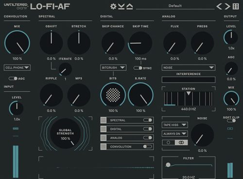 Plugin Alliance & Unfiltered Audio LO-FI-AF Torrent v1.1.1 VST2, VST3, AU x64 [Win, Mac]
