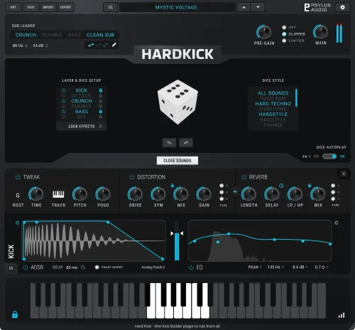 Psylus Audio - Hard Kick Torrent v1.0.0 VSTi, VSTi3, AAX x64 [Win]