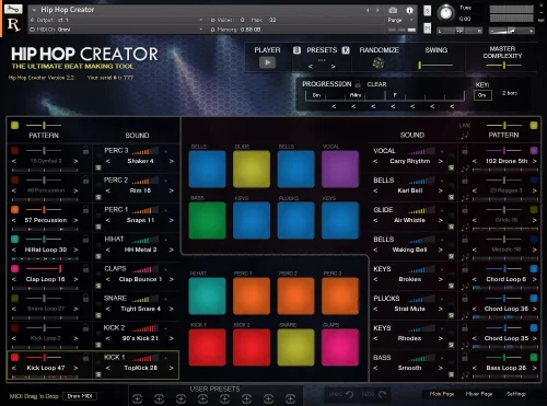 Realitone - Hip Hop Creator Torrent v2.2.0 (KONTAKT)