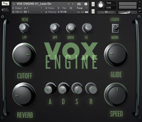 Red Sounds - VOX Engine Torrent (KONTAKT)