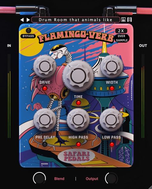 Safari Pedals - Flamingo Verb Torrent v1.13.6 VST3 x64 [Win, Mac]