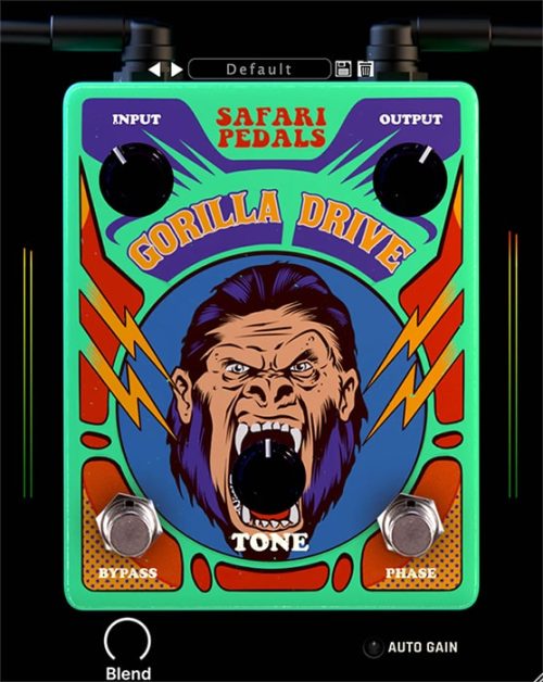 Safari Pedals - Gorilla Drive Torrent v1.0.23 VST3 x64 [Win, Mac]