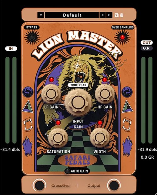 Safari Pedals - Lion Master Torrent - v1. 5.72 VST3 x64 [Win, Mac]