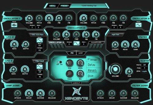 Sick Noise Instruments - XENOBYTE Torrent v1.0.0 VSTi, VST3i x64 [Win]