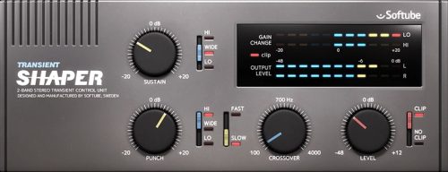 Softube - Transient Shaper Torrent v2.5.10 VST, VST3, AAX x64 [Win]