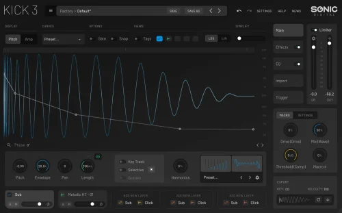 Sonic Academy - KICK 3 Torrent v1.0.0 VST3, AAX [Win]