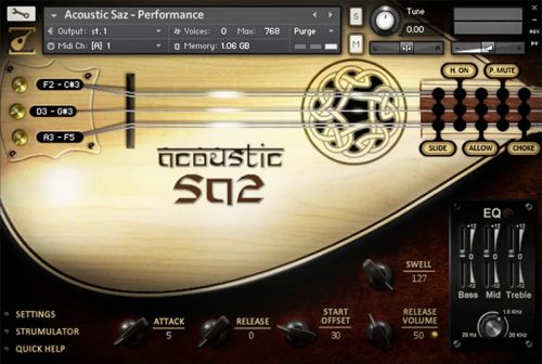 Soundiron - Acoustic Saz Torrent (KONTAKT)