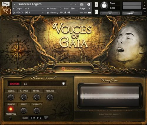 Soundiron - Voices Of Gaia Torrent (KONTAKT)