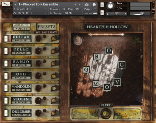 Spitfire Audio - Hearth and Hollow - Plucked Folk Ensemble Torrent (KONTAKT)
