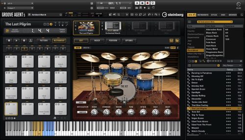 Steinberg - Groove Agent 5 Torrent v5.1.20 + Expansions STANDALONE, VST3, AAX x64 [Win, Mac]