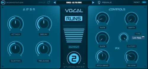 StudioLinked - Vocal Runs 2 Torrent VSTi, AUi x86 x64 [Win]
