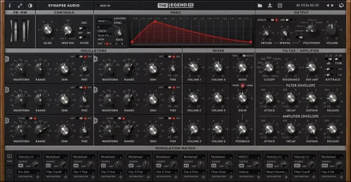 Synapse Audio - The Legend HZ Torrent v2.0.0 VSTi, VST3i, AAX x64 [Win]