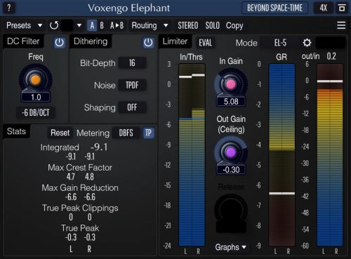 Voxengo - Elephant Mastering Limiter Torrent v5.2 VST, VST3, AAX x64 x86 [Win, Mac]