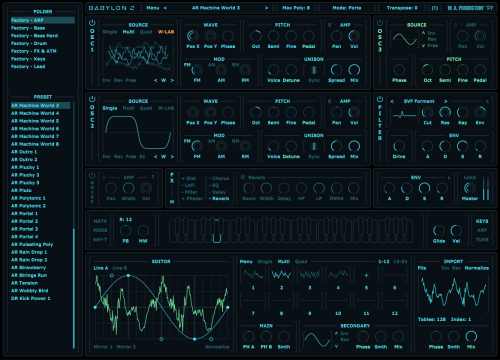 W.A Production - Babylon Torrent v2.2 VST, VST3, AAX x64 [Win]