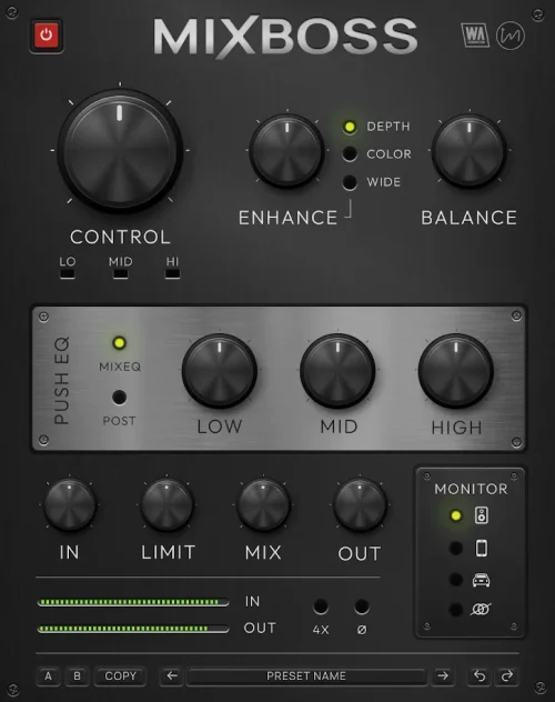 W.A Production - Mixboss Torrent v1.0.0 VST, VST3, AAX x86 x64 [Win]