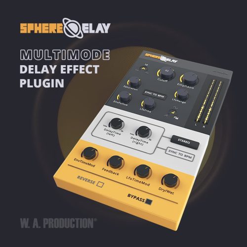 W.A Production - Sphere Delay 2 Torrent v2.0.0 VST, VST3, AAX x64 [Win]