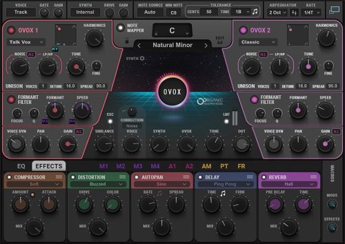 Waves - OVox Vocal ReSynthesis Torrent VST, VST3, AAX, AU x64 [Win, Mac]