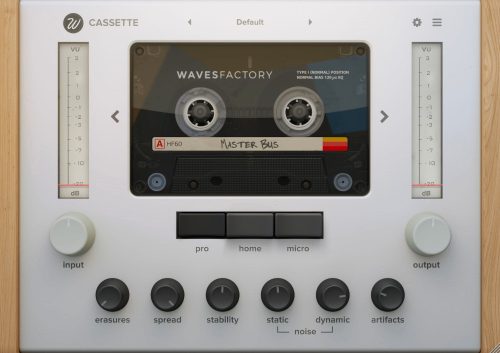 Wavesfactory - Cassette Torrent 1.0.5 VST, VST3, AAX x64 [Win]