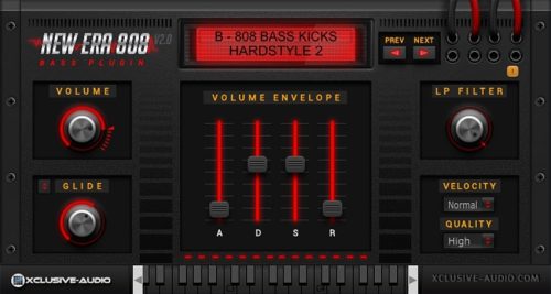 Xclusive-Audio - New Era 808 Bass Torrent v2.0 VSTi x64 [Win]