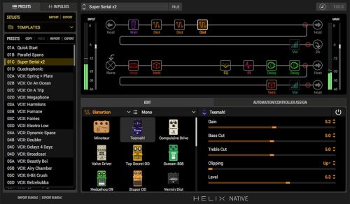 Yamaha Guitar Group - Line 6 Helix Native Torrent v3.60.0 VST, VST3, AAX x64 [Win]
