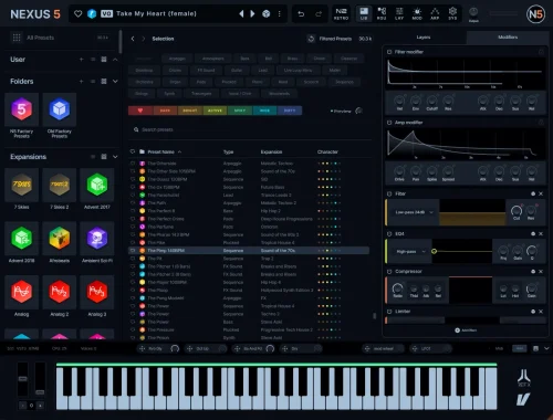 reFX - Nexus 5 Torrent v5.2.2 VST, VST3, AAX, AU x64 [Win, Mac]