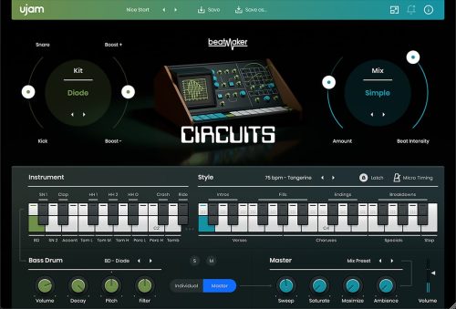 uJAM - Beatmaker CIRCUITS Torrent v2.2.1 VSTi, VST3i x64 [Win]