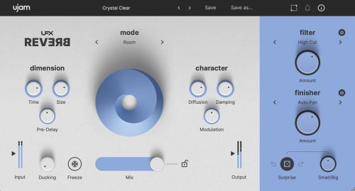 uJAM - UFX Reverb Torrent v1.0.0 VST, VST3, AAX x64 [Win]