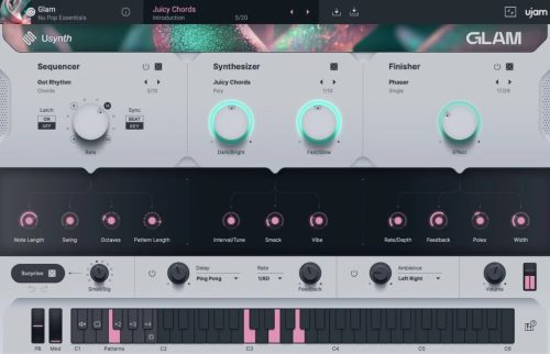 uJAM - Usynth GLAM Torrent v1.0.0 (uJAM APP+Usynth) VSTi, AAX x64 [Win]