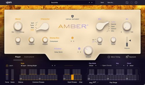 uJAM - Virtual Guitarist AMBER Torrent v2.1.1 VSTi, VSTi3, AAX, AU x64 [Win, Mac]