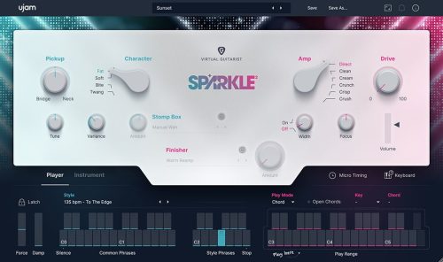 uJAM - Virtual Guitarist SPARKLE 2 Torrent v2.1.0 VSTi, VSTi3, AAX, AU x64 [Win, Mac]